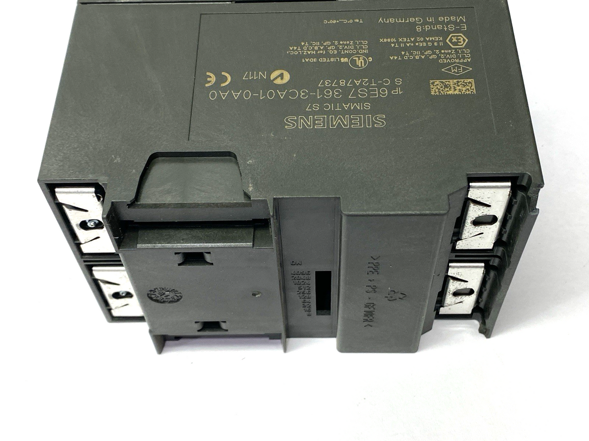 6ES7 361-3CA01-0AA0 | Siemens Simatic Expansion Module MISSING CONNECTOR COVER - Used - Maverick Industrial Sales