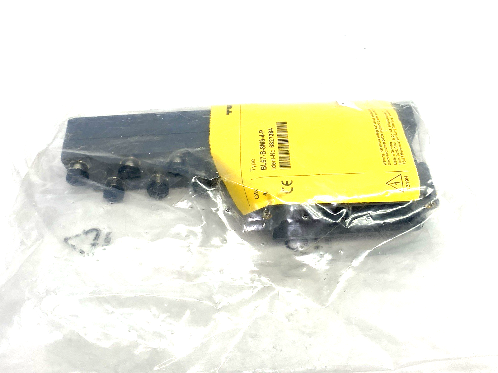 BL67-B-8M8-4-P | Turck Base Module 8× M8 4-Pin Connection 6827384 - New - Maverick Industrial Sales