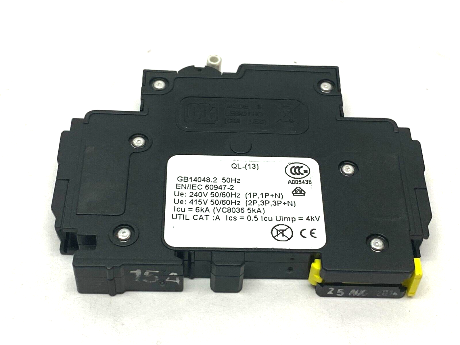 CBI QL18KM15 Circuit Breaker 1-Pole 15A QL-1(13)-DM-KM-15A - Maverick Industrial Sales
