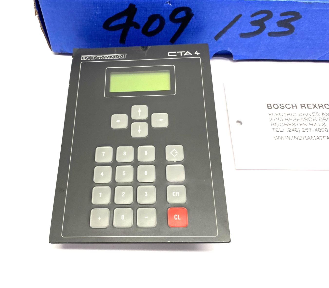 Bosch Rexroth, Indramat R911263051 Operator Interface Control Keypad CTA04.1B - Maverick Industrial Sales