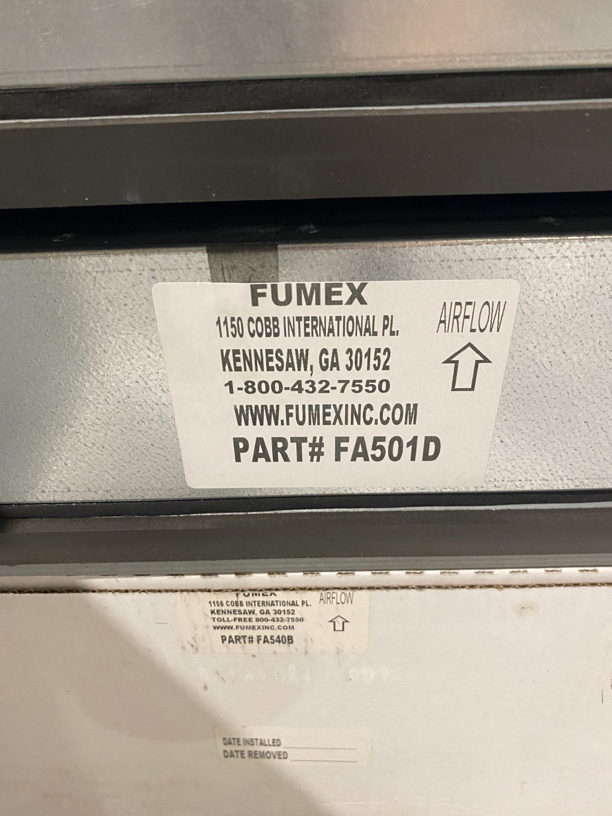 Fumex GS3-500 Air Filtration Fume Extractor Unit MORE OUTSIDE WEAR - Maverick Industrial Sales