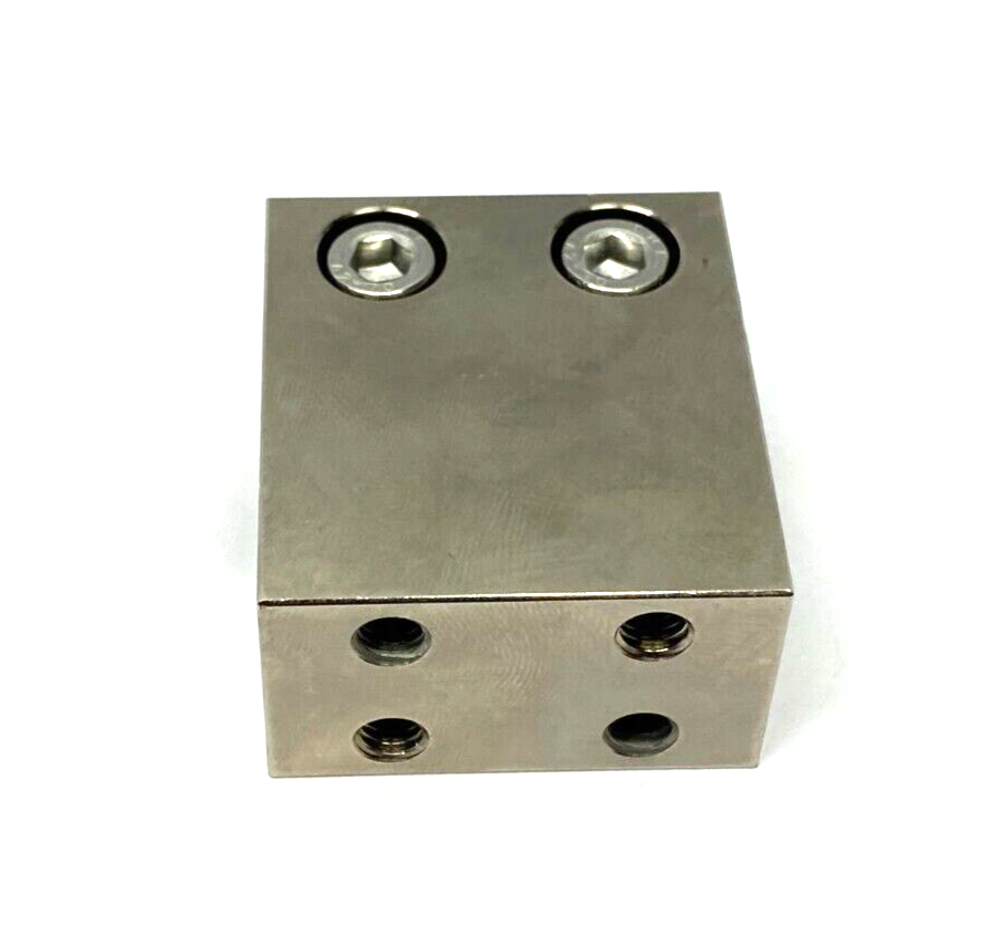 MiSUMi CLHNM15 Square Block Clamp, Side Mount, for 15mm Round Shaft - Maverick Industrial Sales