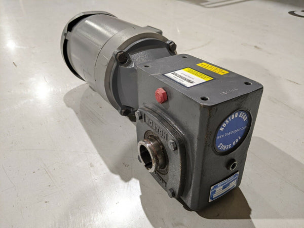 Boston Gear GUTF-ID-B Electric Motor 3/4HP w/ HF72440ZTB5HP23 Speed Reducer 40:1 - Maverick Industrial Sales