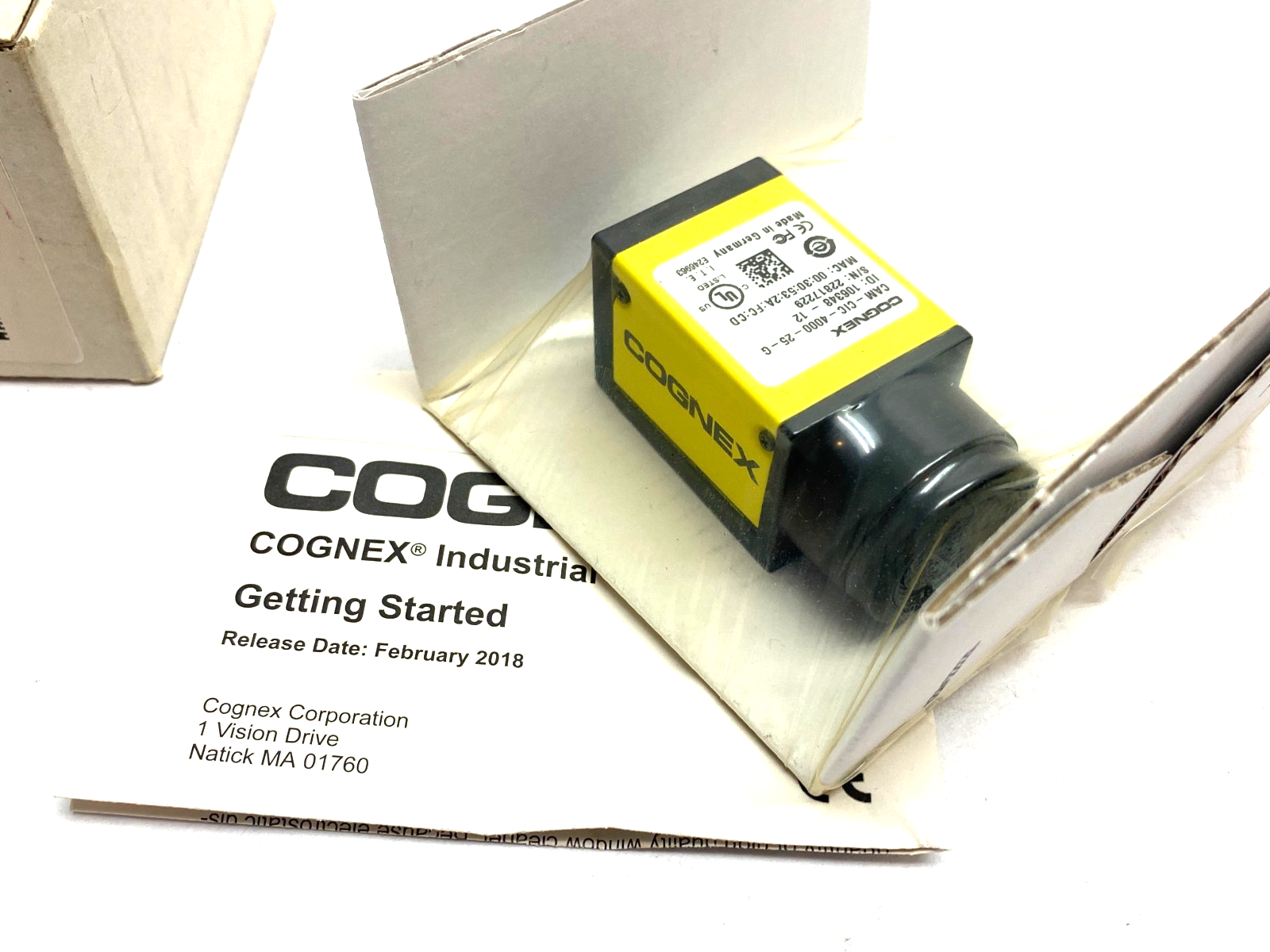 Cognex CAM-CIC-4000-25-G GigE Industrial Inspection Area-Scan Camera 118-1137R - Maverick Industrial Sales