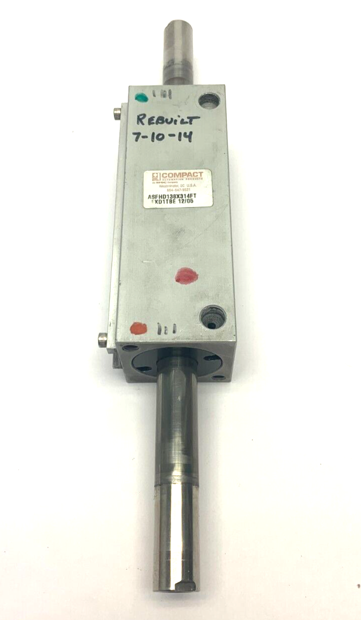 Compact Automation ASFHD138X314FT Heavy Duty Full Husky Air Cylinder EXD1TBE - Maverick Industrial Sales