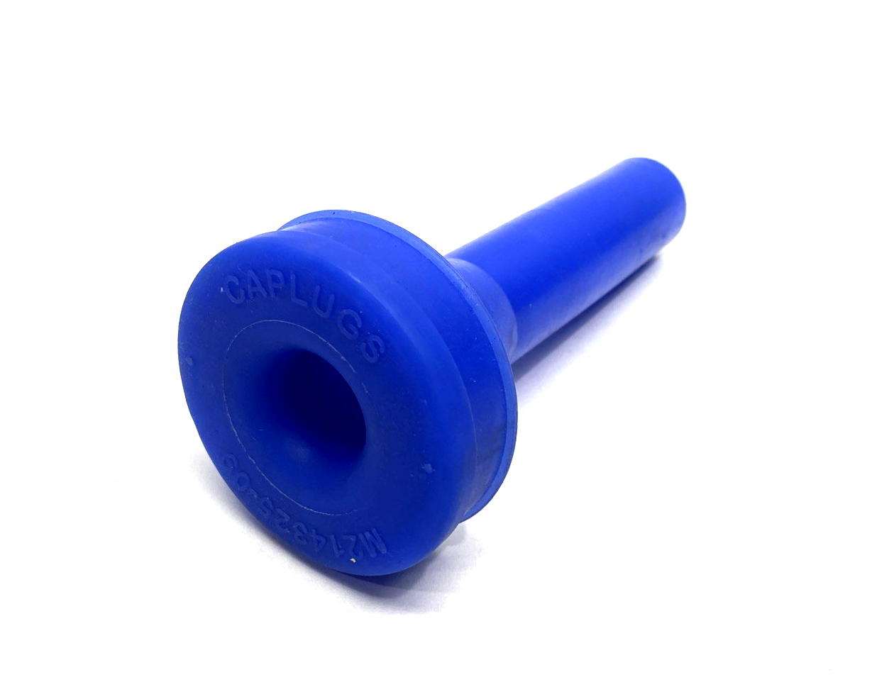 M214325-09 | Caplugs Rubber Vented & Falnged Cap/Plug Reducer 1" I.D. - New Other - Maverick Industrial Sales