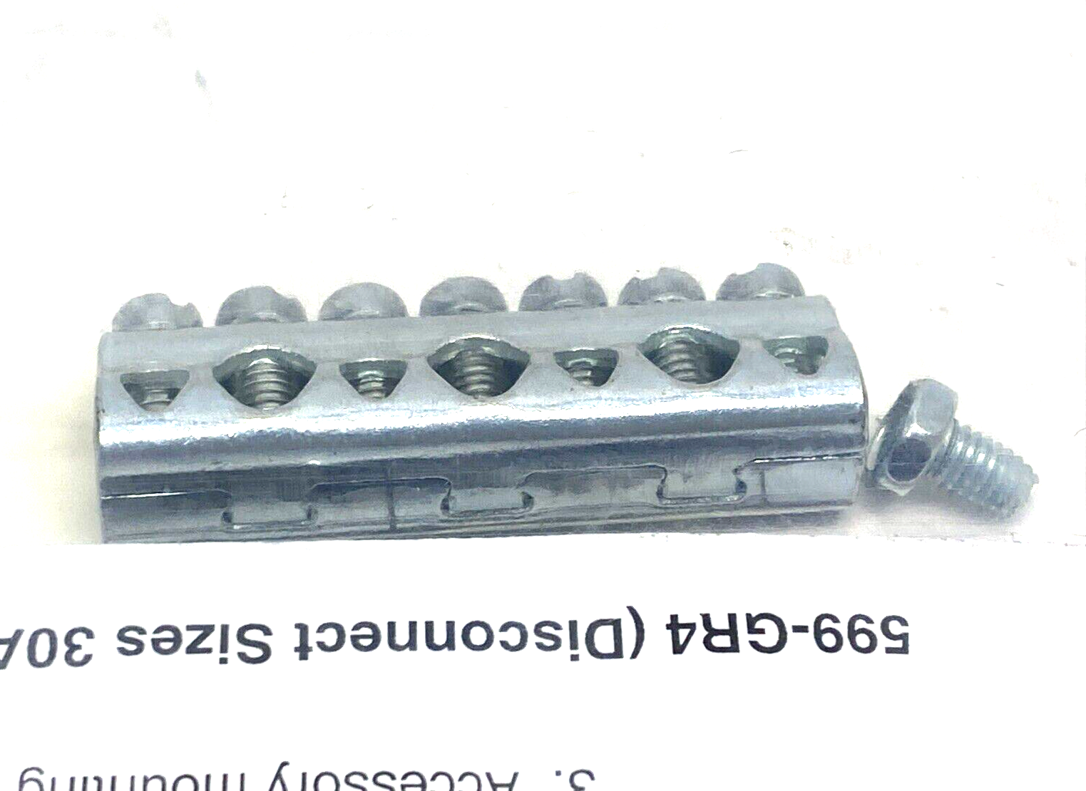 Allen Bradley 599-GR4 Ser. A Ground Lug Kit 30A-60A LOT OF 3 - Maverick Industrial Sales