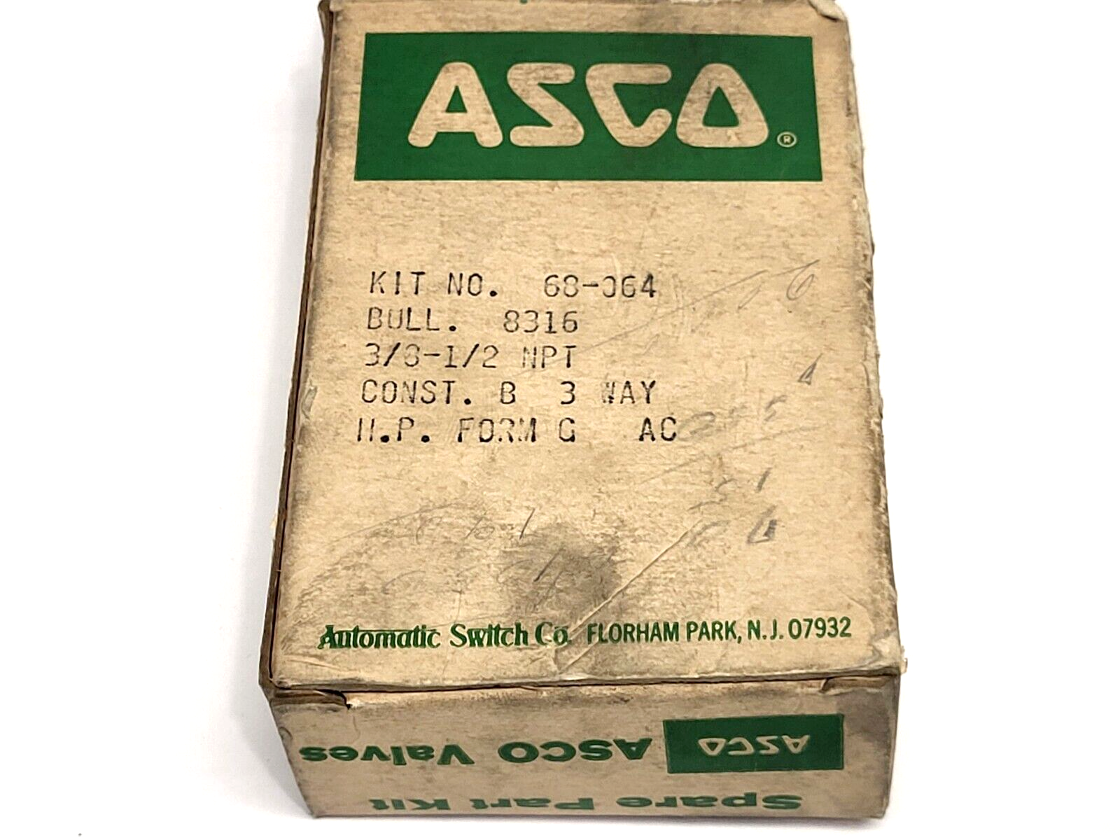 ASCO 68-J64 Spare Part Kit - Maverick Industrial Sales
