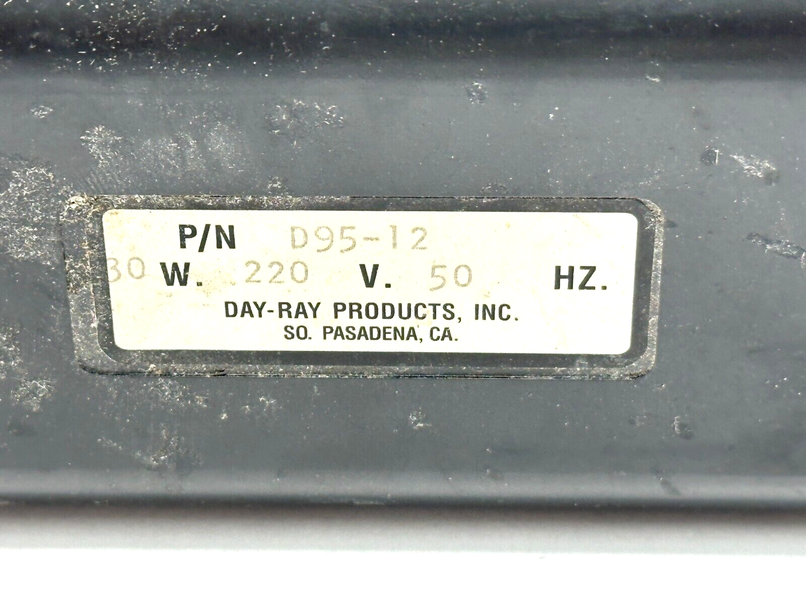 Day-Ray D95-12 Power Supply 30W 220V 50Hz - Maverick Industrial Sales