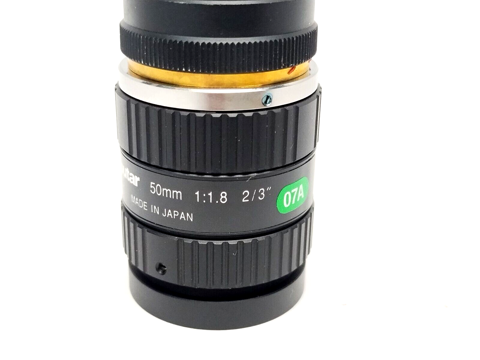 Computar M5018-MP2 50mm Fixed Focal Machine Vision Lens 2/3" C-Mount f/1.8 - Maverick Industrial Sales
