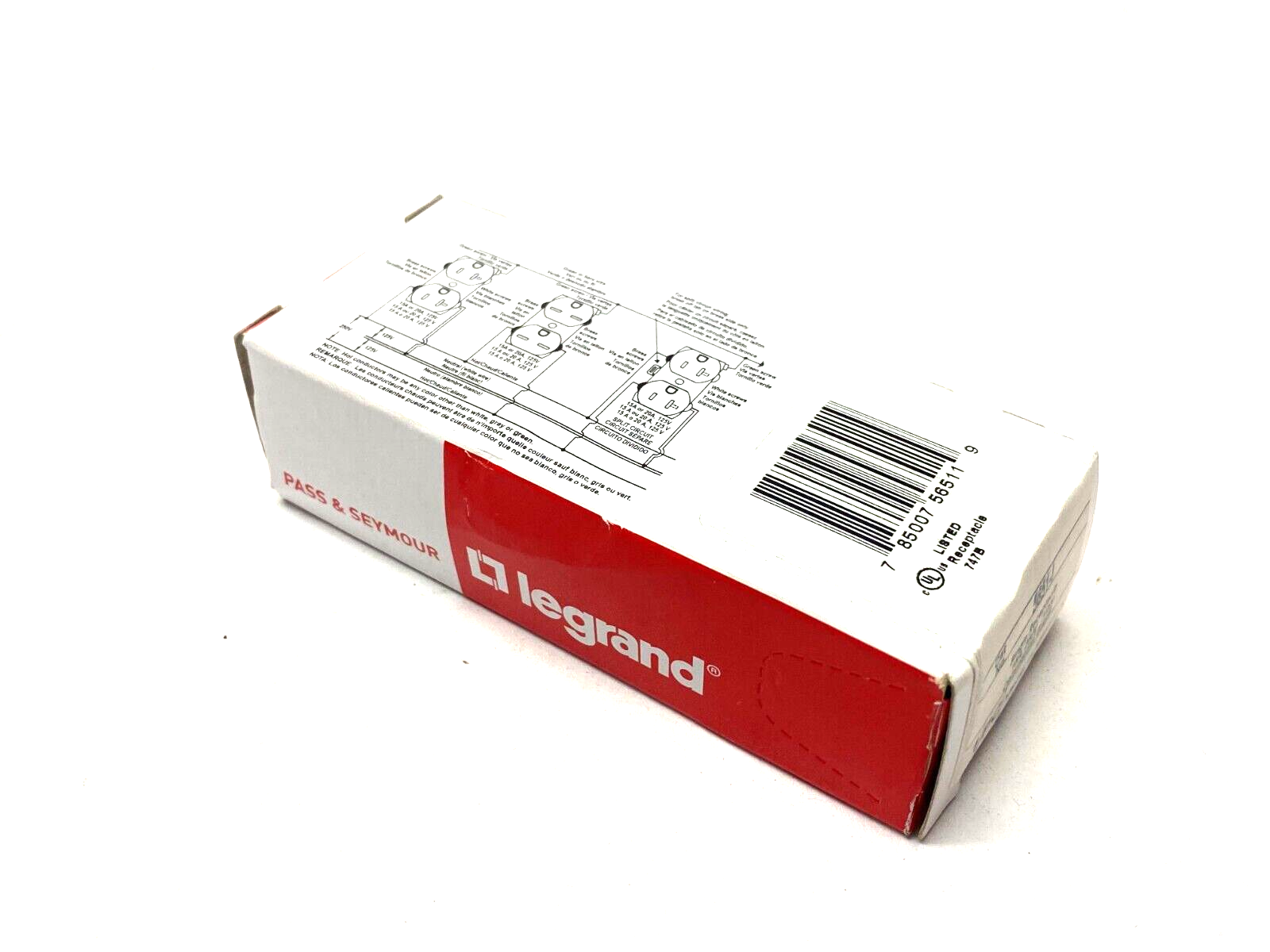 Legrand 5651-I Commercial Grade Single Outlet Receptacle Beige - Maverick Industrial Sales