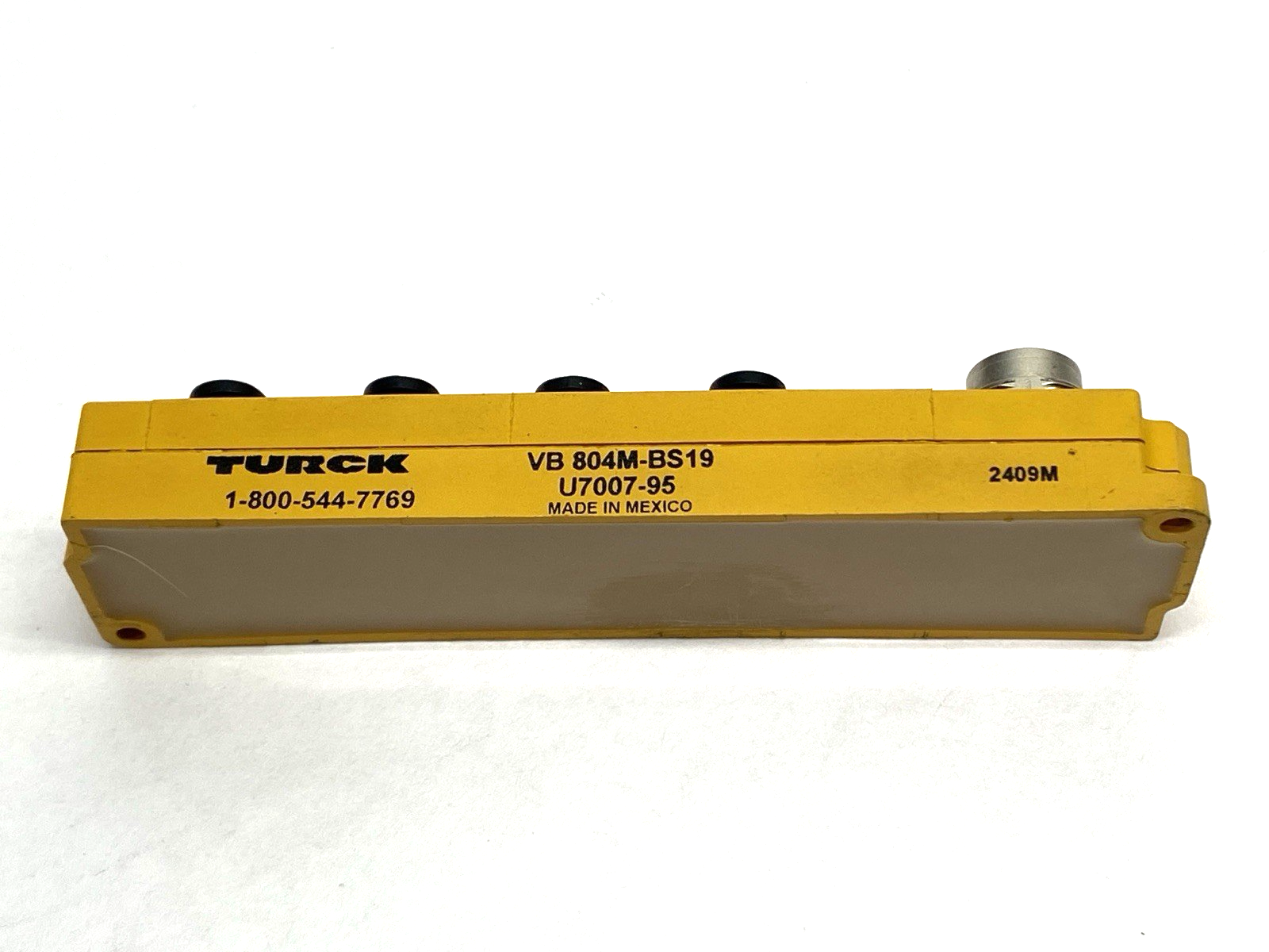 Turck VB 804M-BS19 Junction Box 8-Port U7007-95 - Maverick Industrial Sales