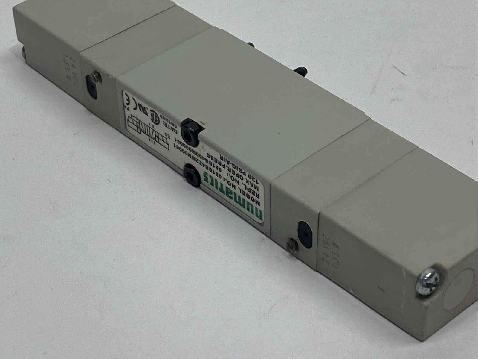 Numatics 051BB4Z2MN00061 Single Solenoid Valve 120 PSIG 24VDC - Maverick Industrial Sales