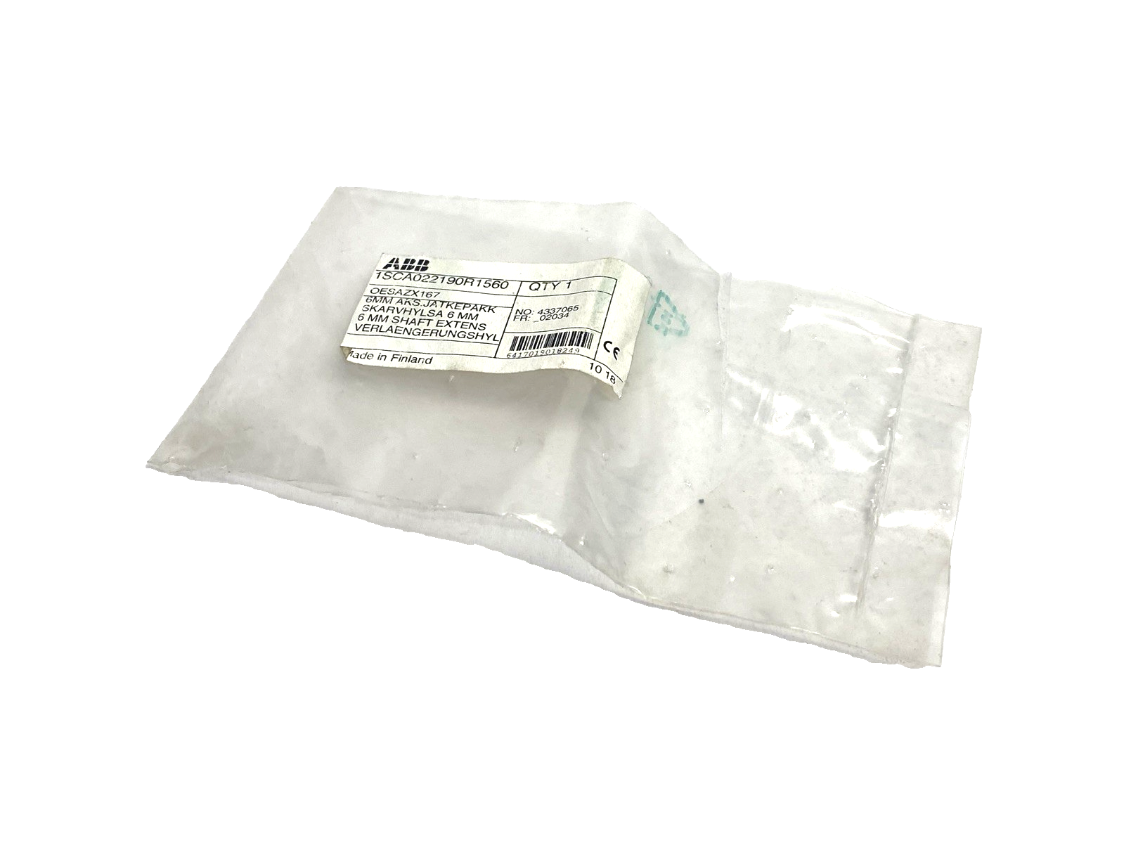 OESA-ZX167 | ABB 6mm Power Transmission Shaft Coupler 1SCA022190R1560 - New Other - Maverick Industrial Sales