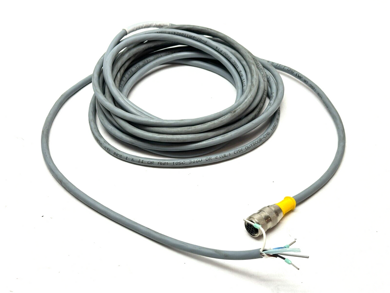 Turck RK 4.5T-6 Actuator Sensor Cable Female M12 5-Pin 5.5m CUT CABLE U2189 - Maverick Industrial Sales