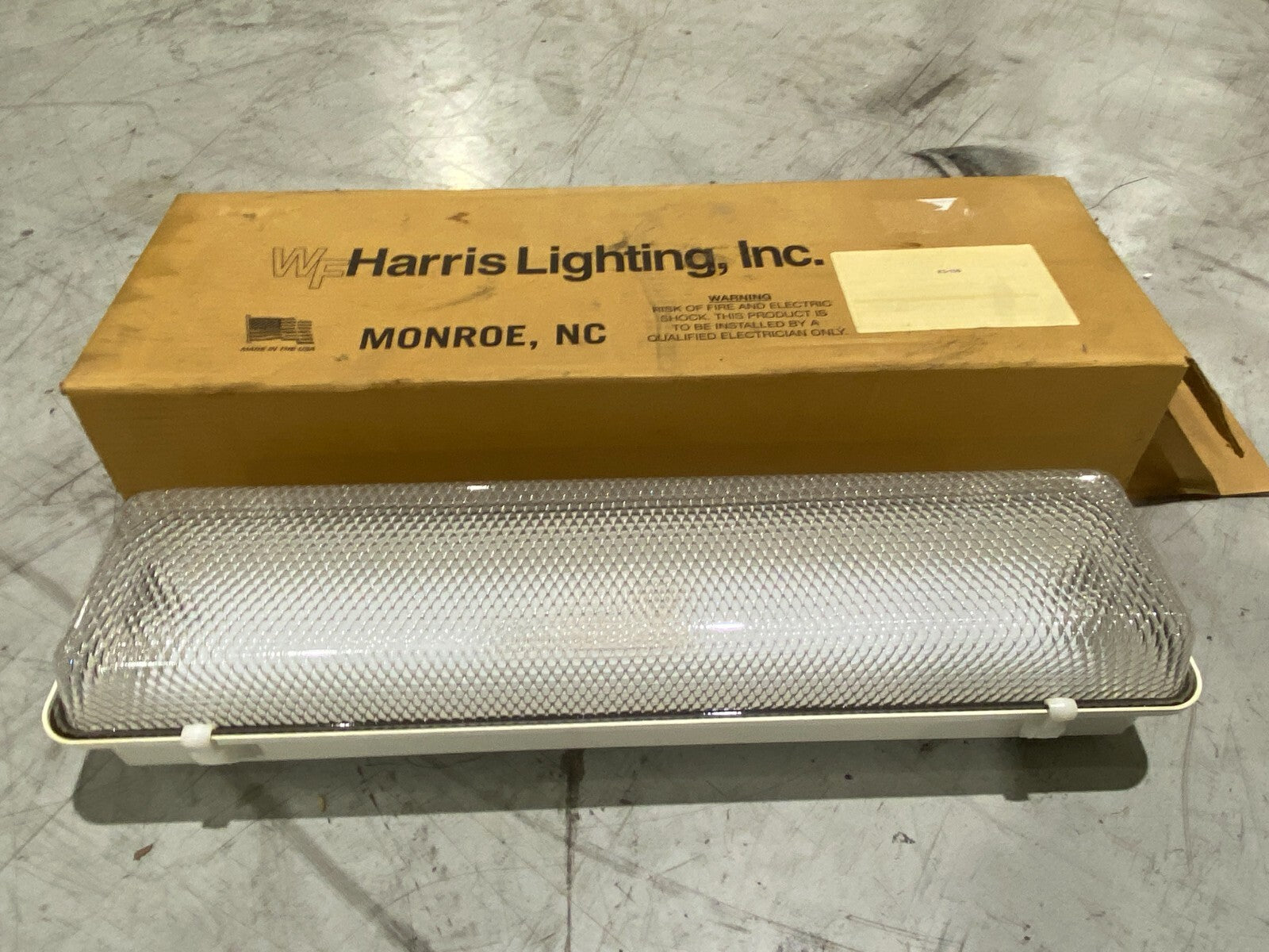 WF Harris Lighting RS-100 Facility Lighting Unit Clear Prism 120-277V - Maverick Industrial Sales