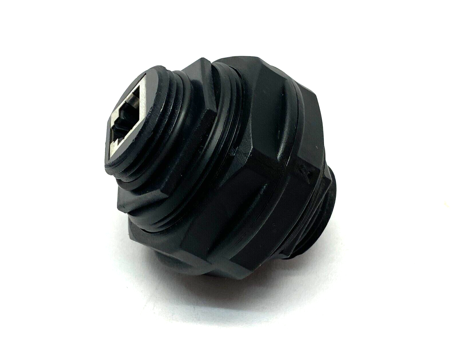 Molex 1300580059 Modular/Ethernet Connector RCPT Bulk Head Jack Plug Black - Maverick Industrial Sales