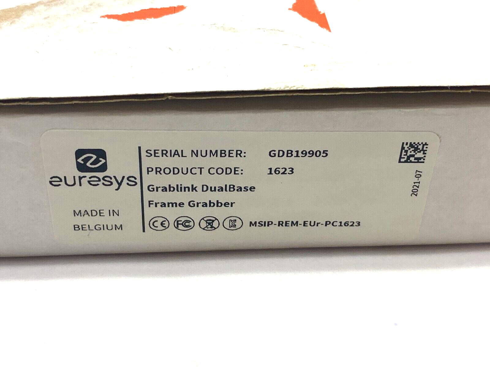Euresys MSIP-REM-EUr-PC1623 Grablink Dualbase Frame Grabber PCI Card - Maverick Industrial Sales