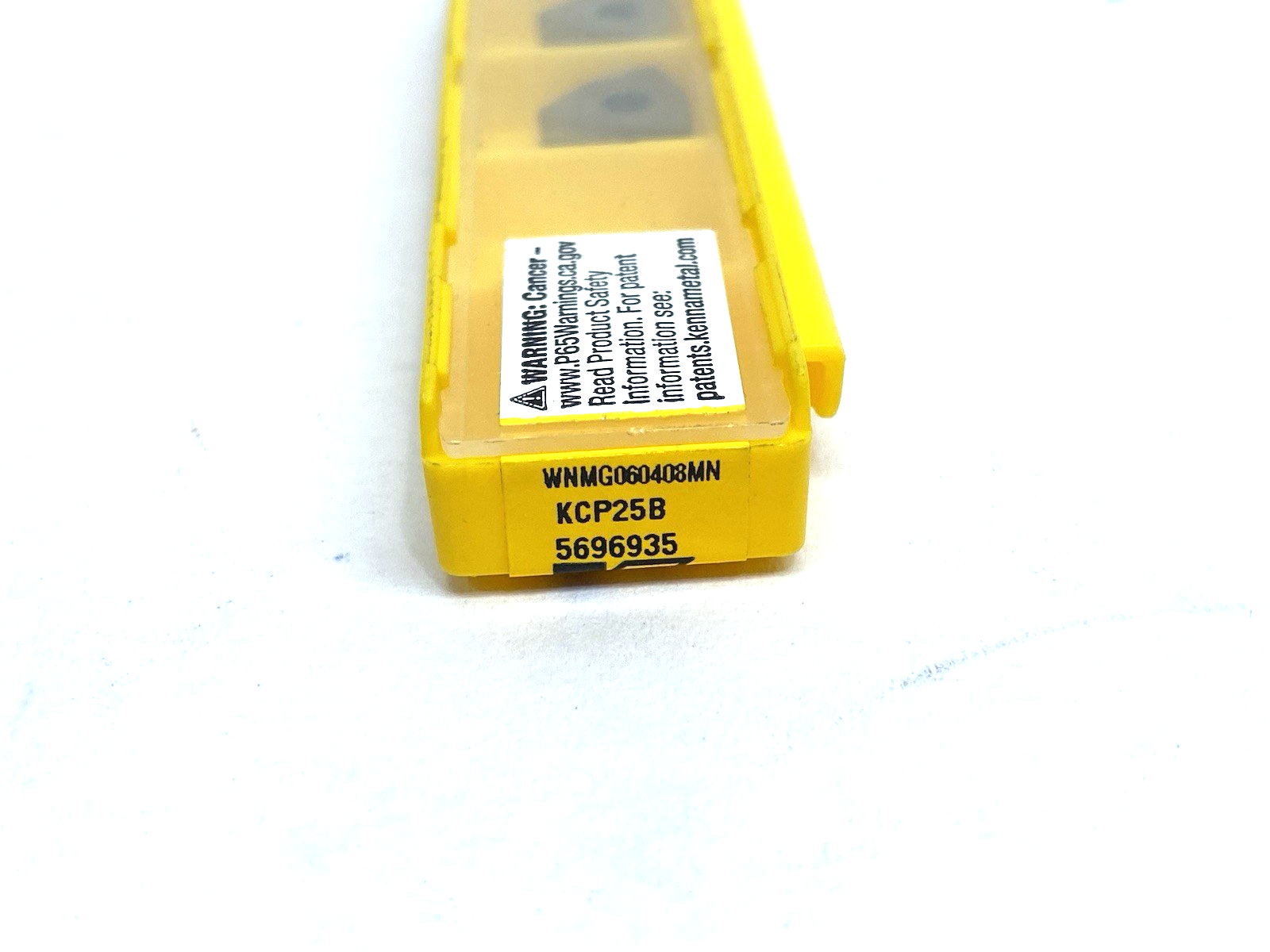 5696935 | Kennametal Kenloc™ Turning Insert Medium-Negative WNMG060408MN PKG OF 3 - New – Open box - Maverick Industrial Sales