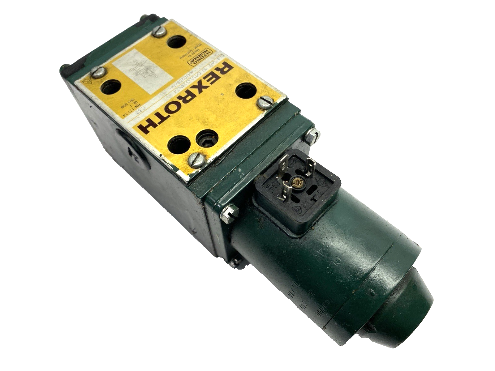 Rexroth 5-4 WE 10 D11/LG24NZ4 Solenoid Valve - Maverick Industrial Sales