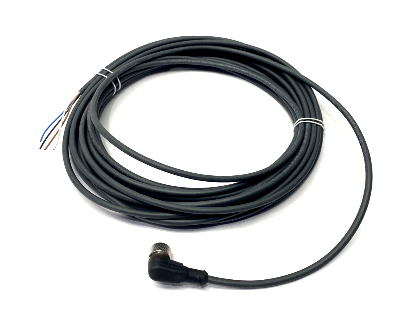 Lumberg Automation RKWT 4-225/10M Cordset Right Angle M12 Female 4-Pin 10m - Maverick Industrial Sales