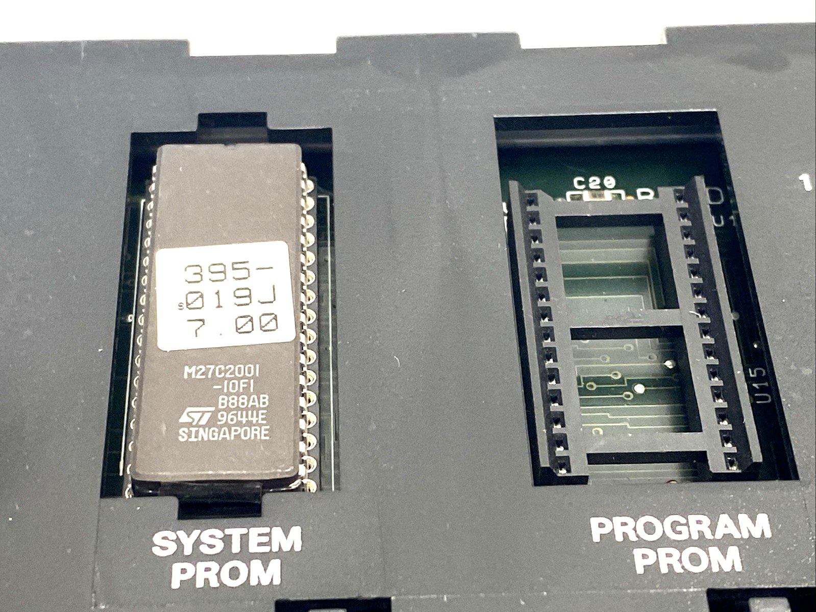 IC693CPU323N | GE Fanuc 10-Slot PLC Chassis/Base w/ CPU 395-019J - Used - Maverick Industrial Sales