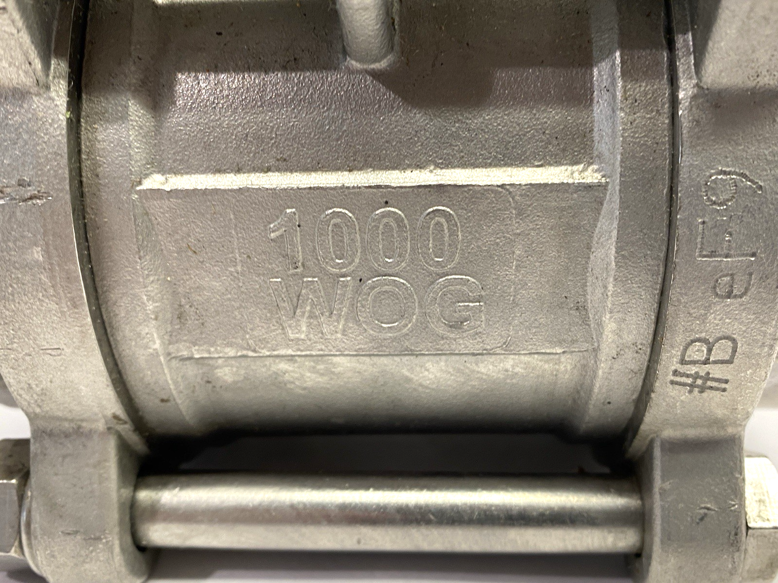 Stainless Steel Ball Valve 2" CF8M 14mm Square Stem Size 1000WOG F05/F07 - Used - Maverick Industrial Sales