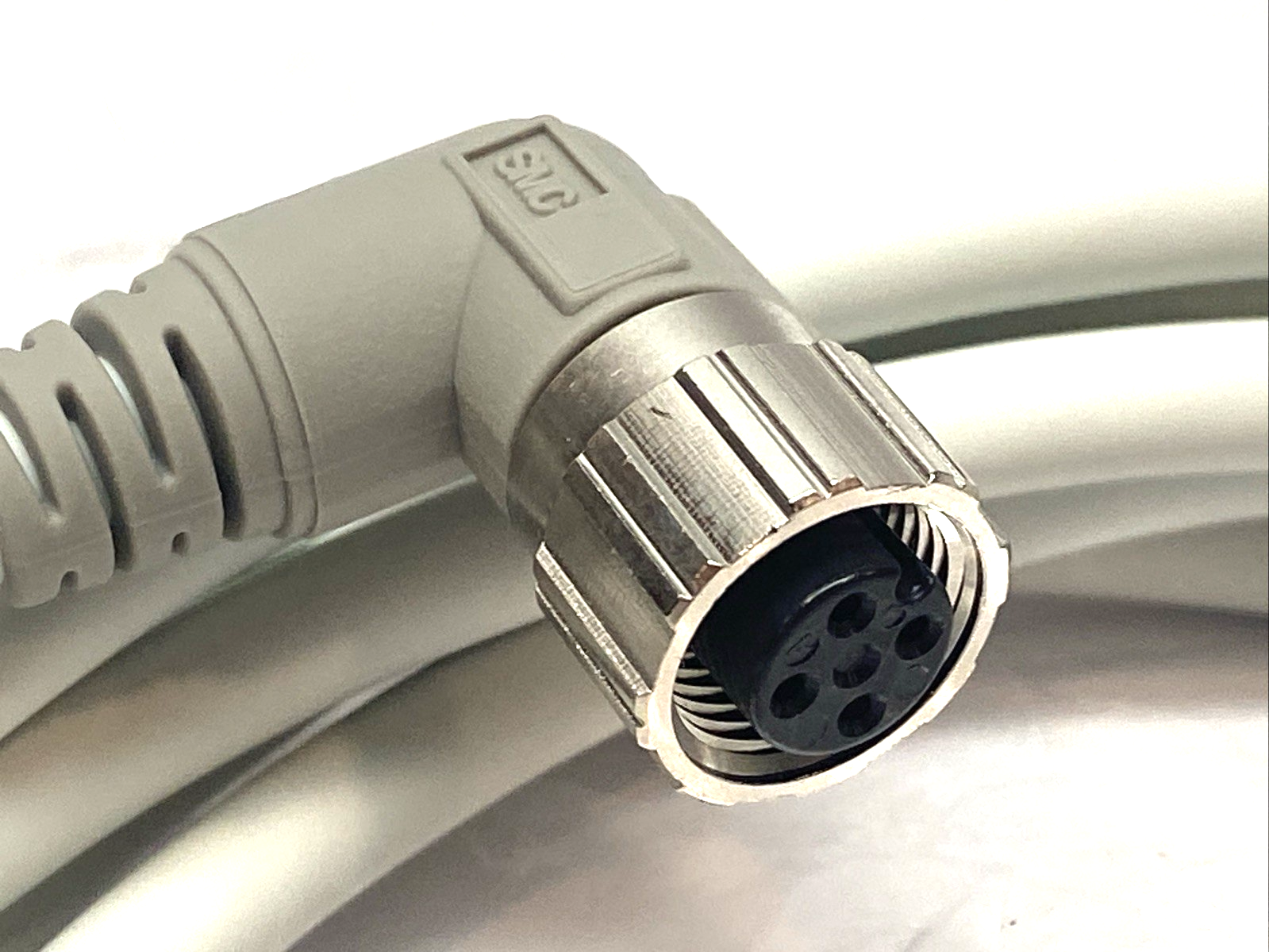 SMC P398020-501-3 Power Cable ITV Regulator Right Angle 3m Cord - Maverick Industrial Sales