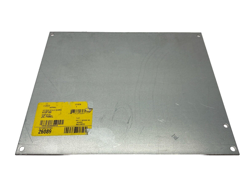 Hoffman A12P10G nVent Panel For Junction Box Fits 12x10 Box - Maverick Industrial Sales