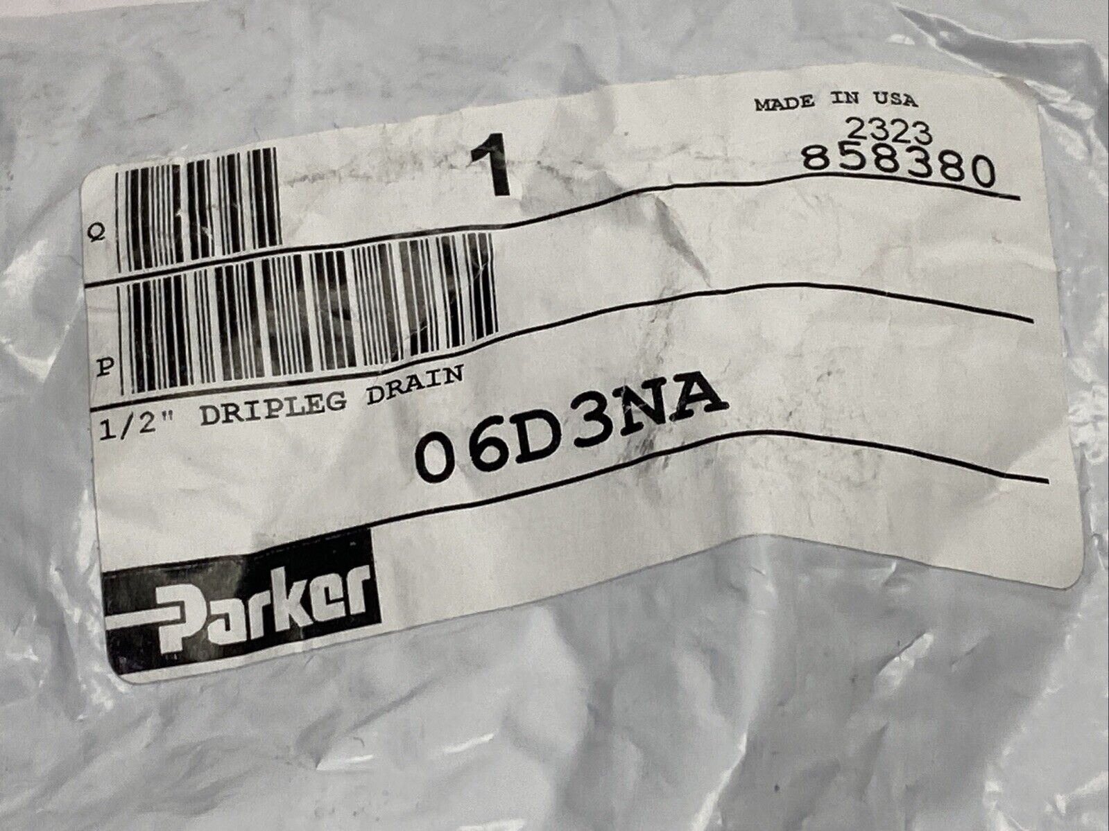 Parker 06D3NA Automatic Drip Leg Drain 1/2" - Maverick Industrial Sales