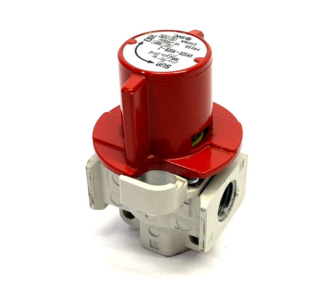 SMC VHS20-N02B-Z Pneumatic 3-Port Pressure Relief Valve 1/4" NPT - Maverick Industrial Sales
