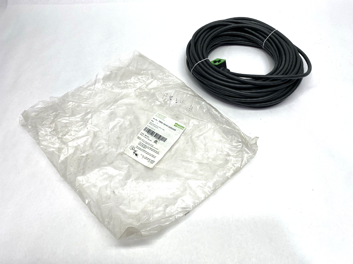 Murrelektronik 7000-18141-6282000 MSUD Valve Plug Form A w/ Cable 20m - Maverick Industrial Sales
