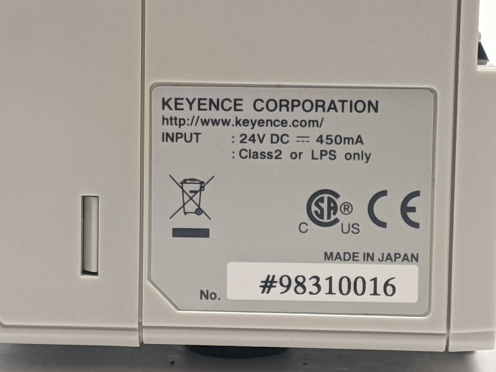 Keyence SJ-M201 Spot Type Amplifier Unit - Maverick Industrial Sales