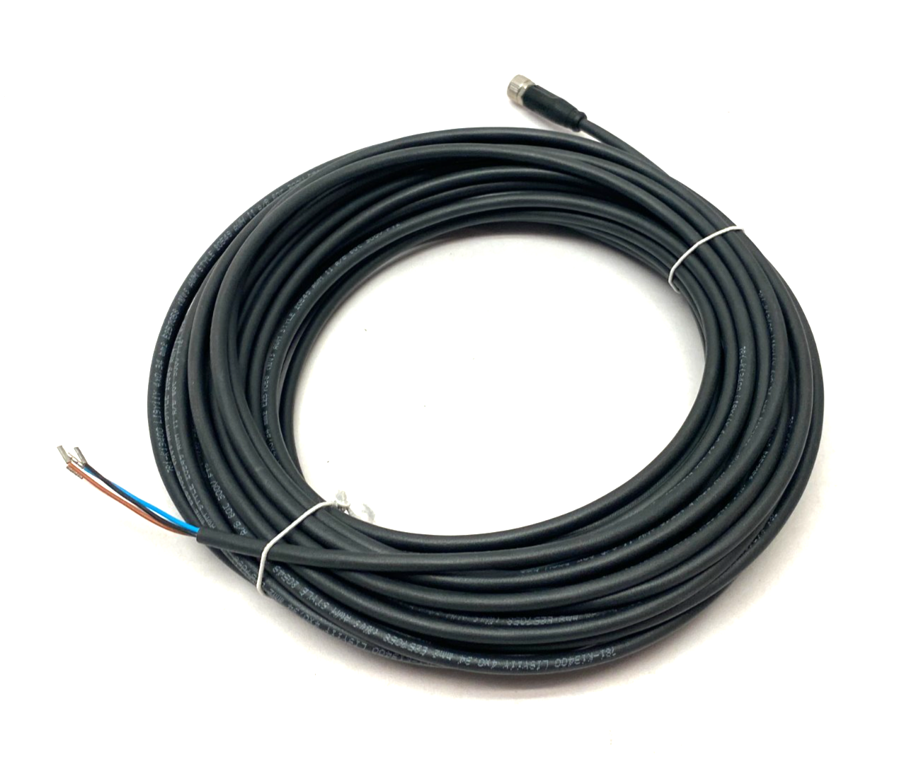 Beckhoff ZK2020-3200-0150 Single Ended Power Cable M8 Straight 4-Pin 15m Length - Maverick Industrial Sales