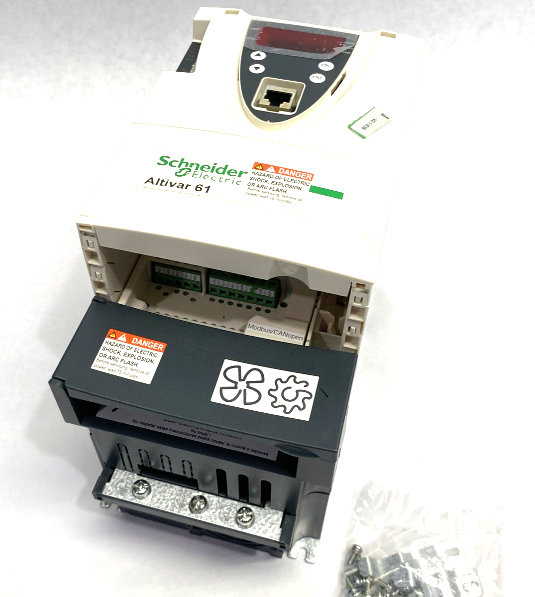 ATV61HU15N4 | Schneider Electric Telemecanique Altivar 61 VFD 1.5kW 2HP 3-Phases - Used - Maverick Industrial Sales