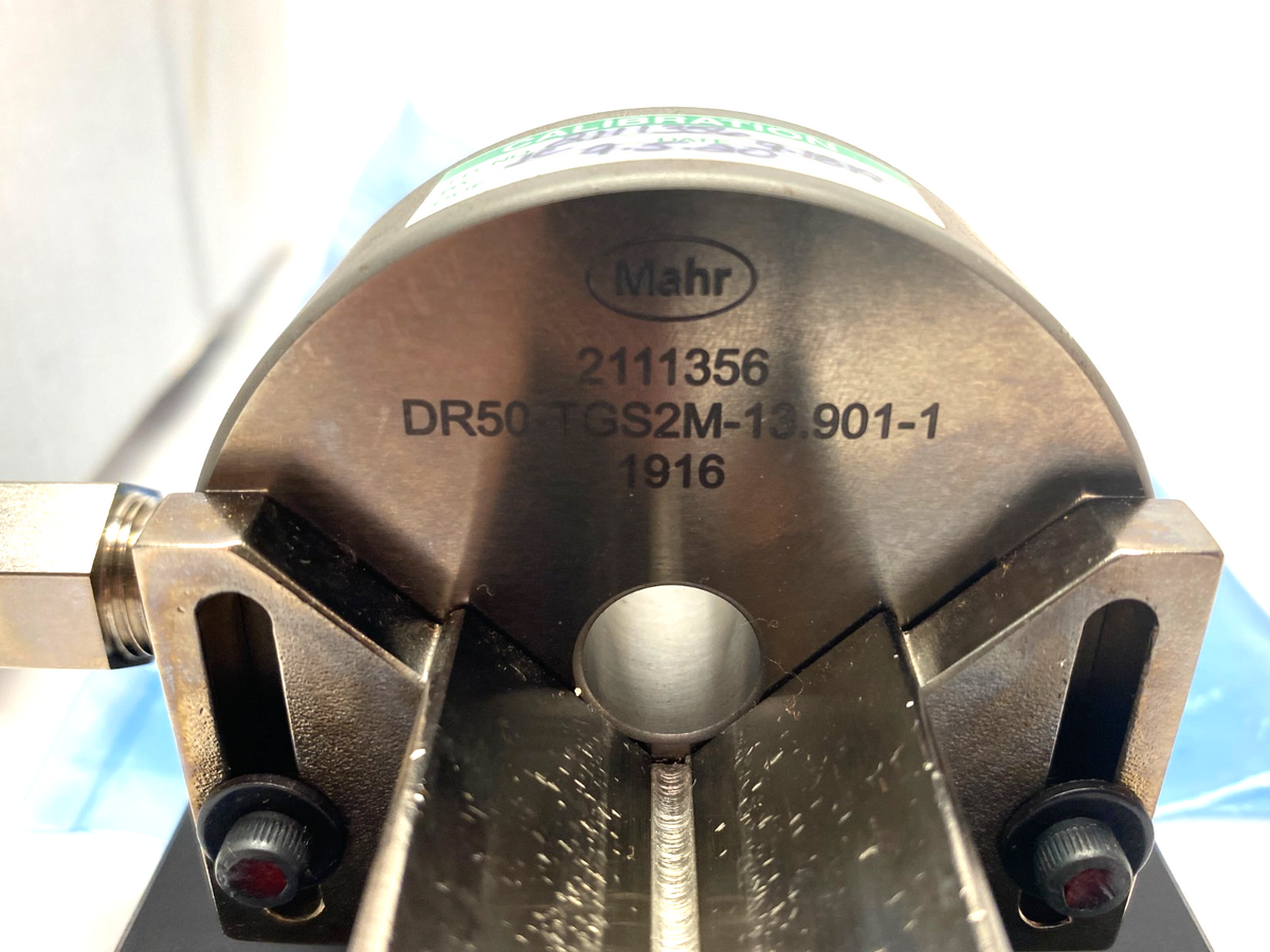 2111356, DR50-TGS2M-13.901-1 | Mahr 2111356 Dimensionair 2-Jet Air Ring Gauge DR50-TGS2M-13.901-1 w/ Base Plate - New – Open box - Maverick Industrial Sales
