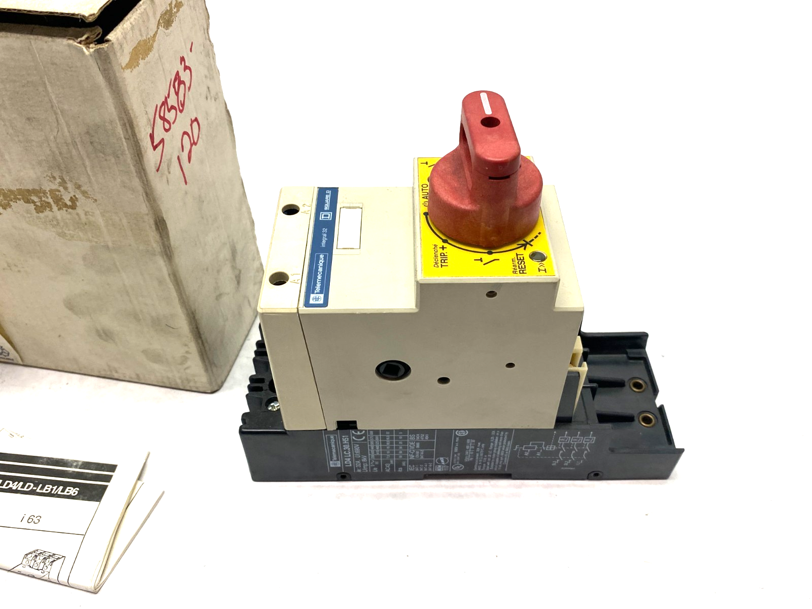 Square D Telemecanique LD4 LC030FCH51 Integral DOL Contactor Breaker 809970 - Maverick Industrial Sales