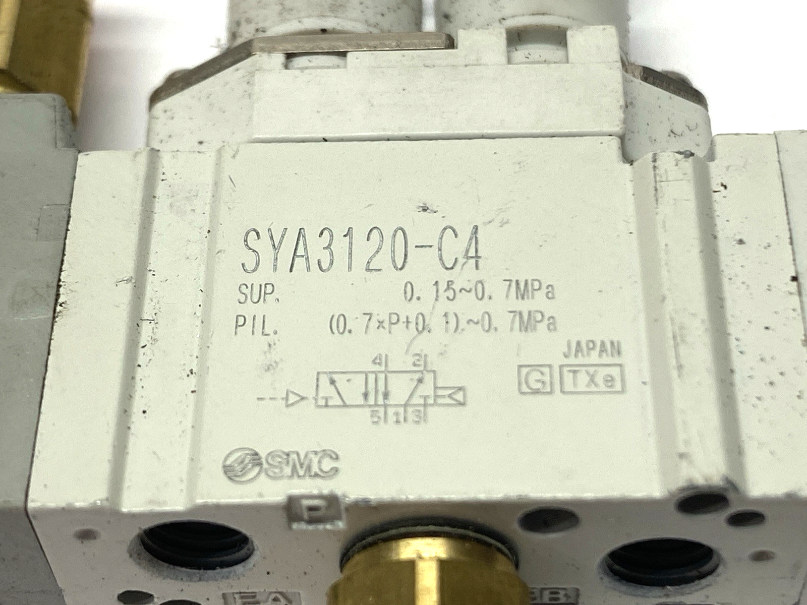 SMC SYA3120-C4 Pneumatic Control Valve - Maverick Industrial Sales
