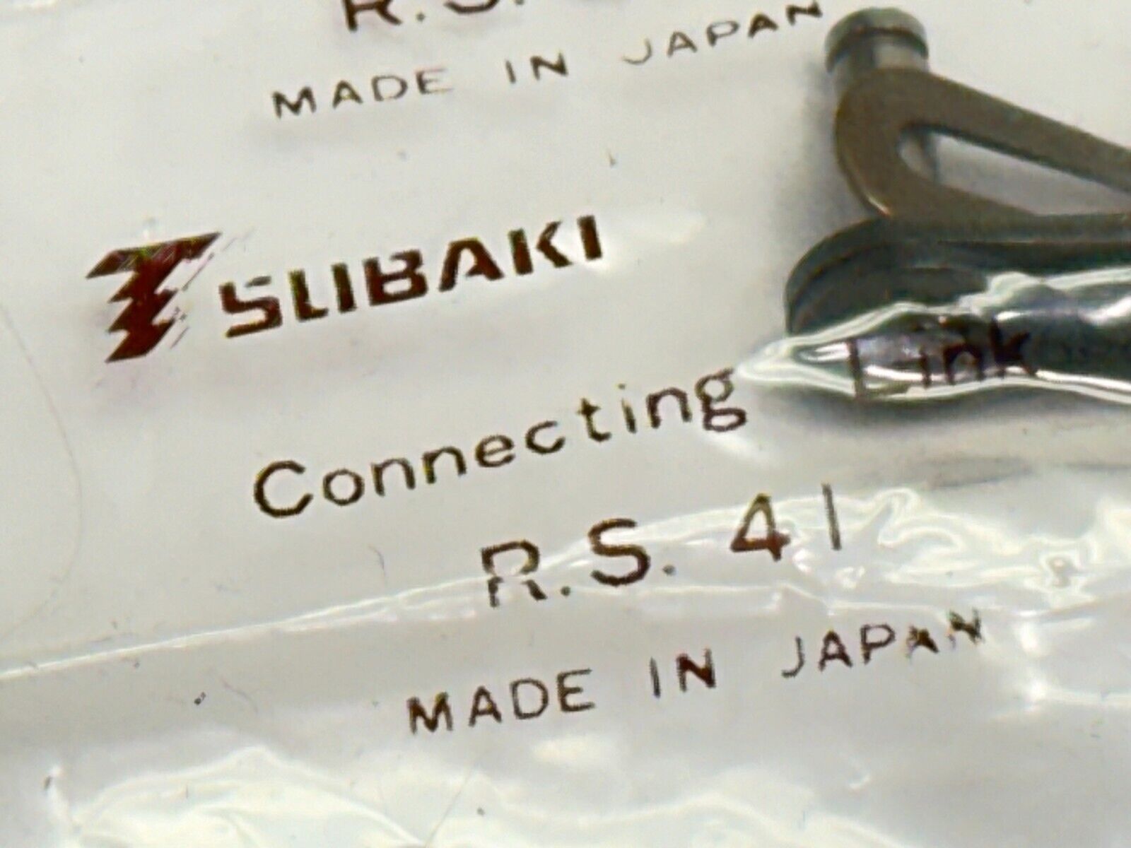 Tsubaki R.S.41 Connecting Link LOT OF 2 - New - Maverick Industrial Sales