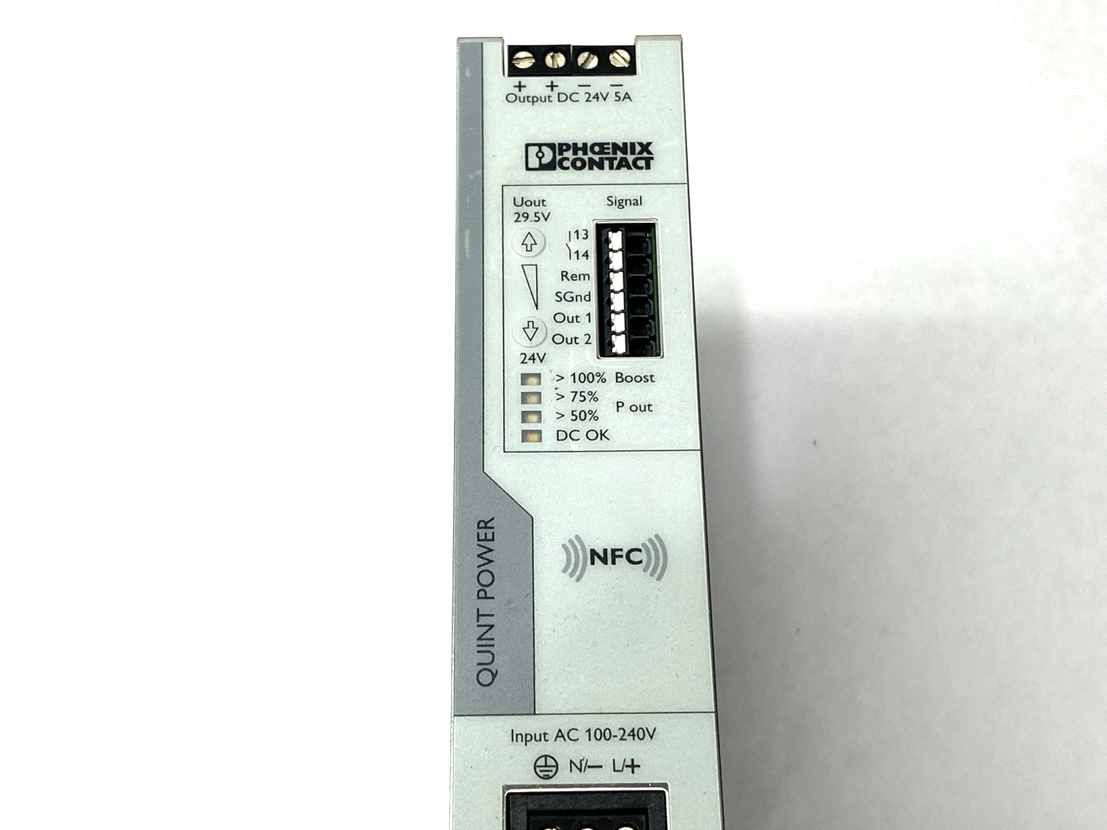 Phoenix Contact QUINT4-PS/1AC/24DC/5 Power Supply 24VDC 5A 120W 2904600 - Maverick Industrial Sales