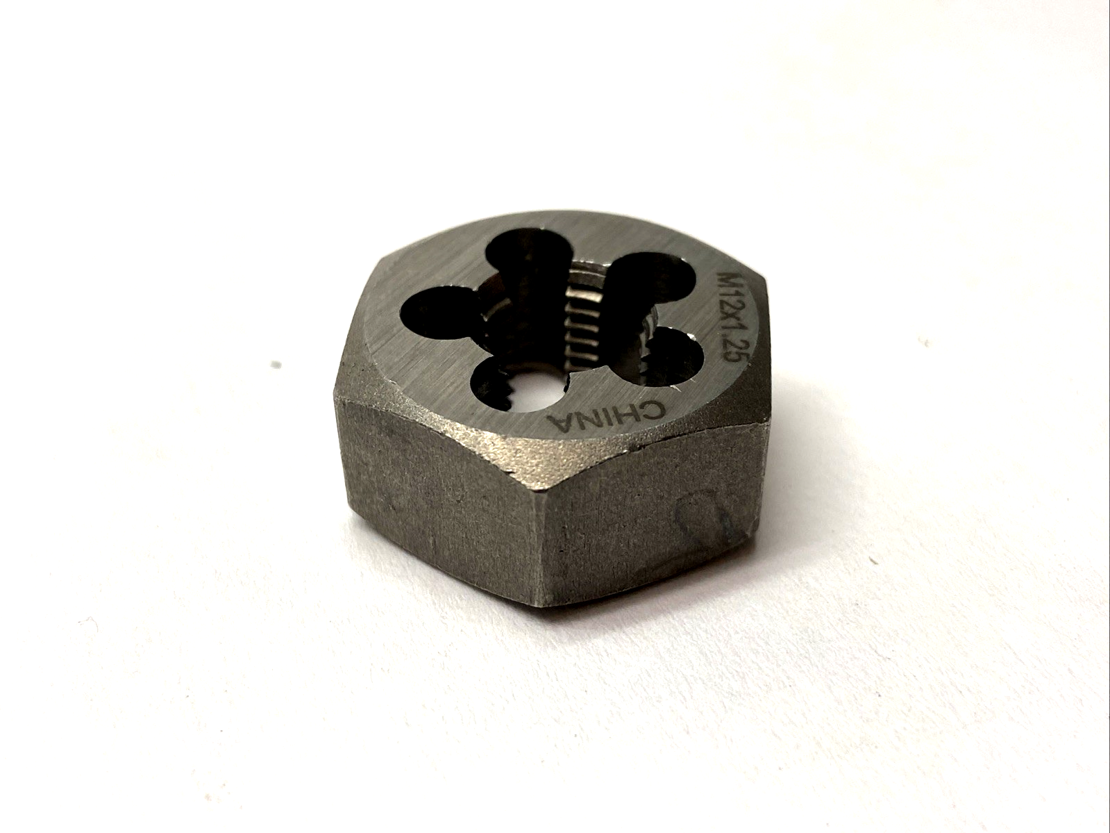 Interstate 03866811 Metric Hexagon Rethreading Die Carbon Steel 12.0 x 1.25mm - Maverick Industrial Sales