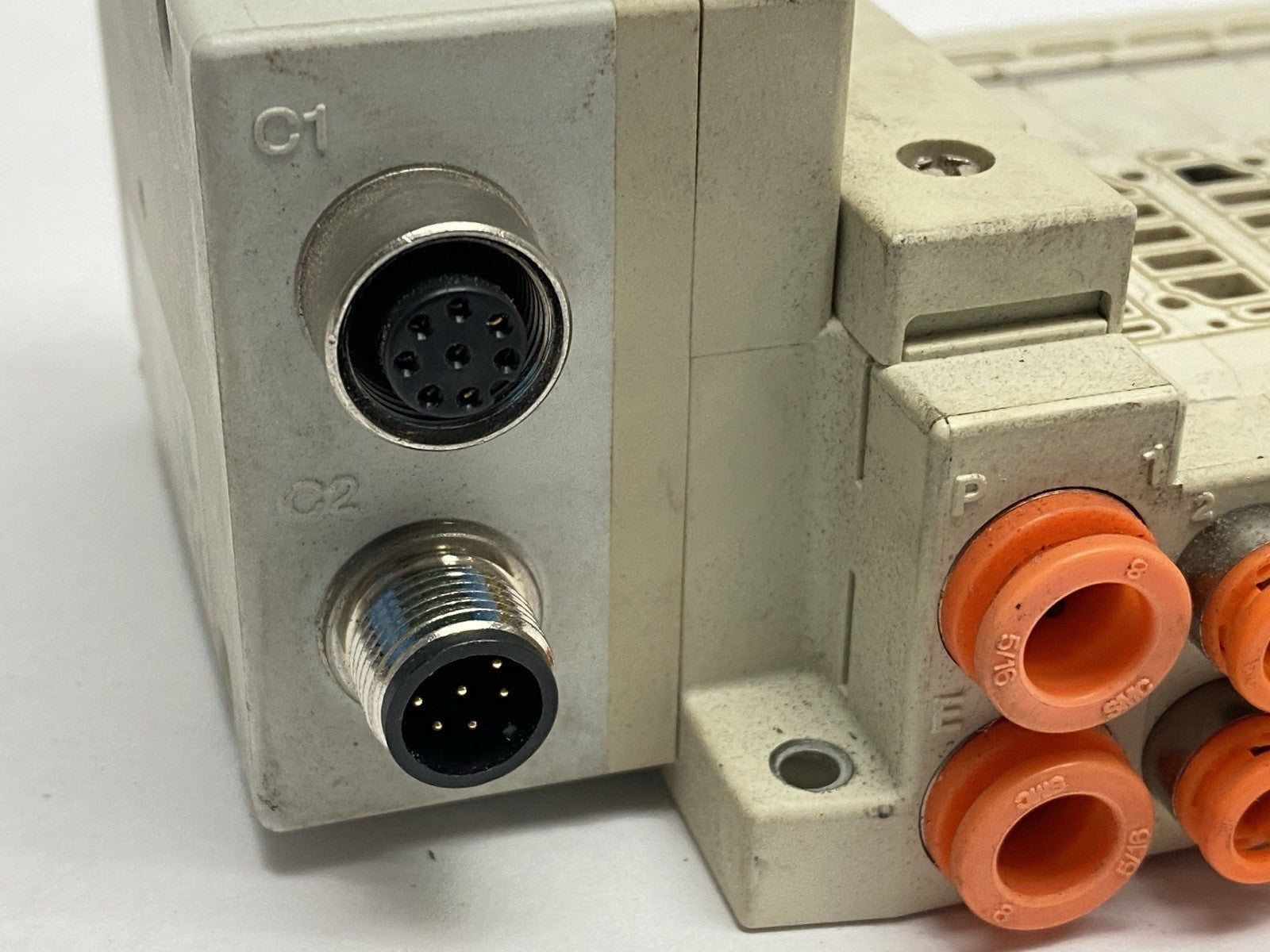 SMC 10-SS5V1-W1050D-08B-N3 Pneumatic Manifold Assembly 8-Station - Maverick Industrial Sales