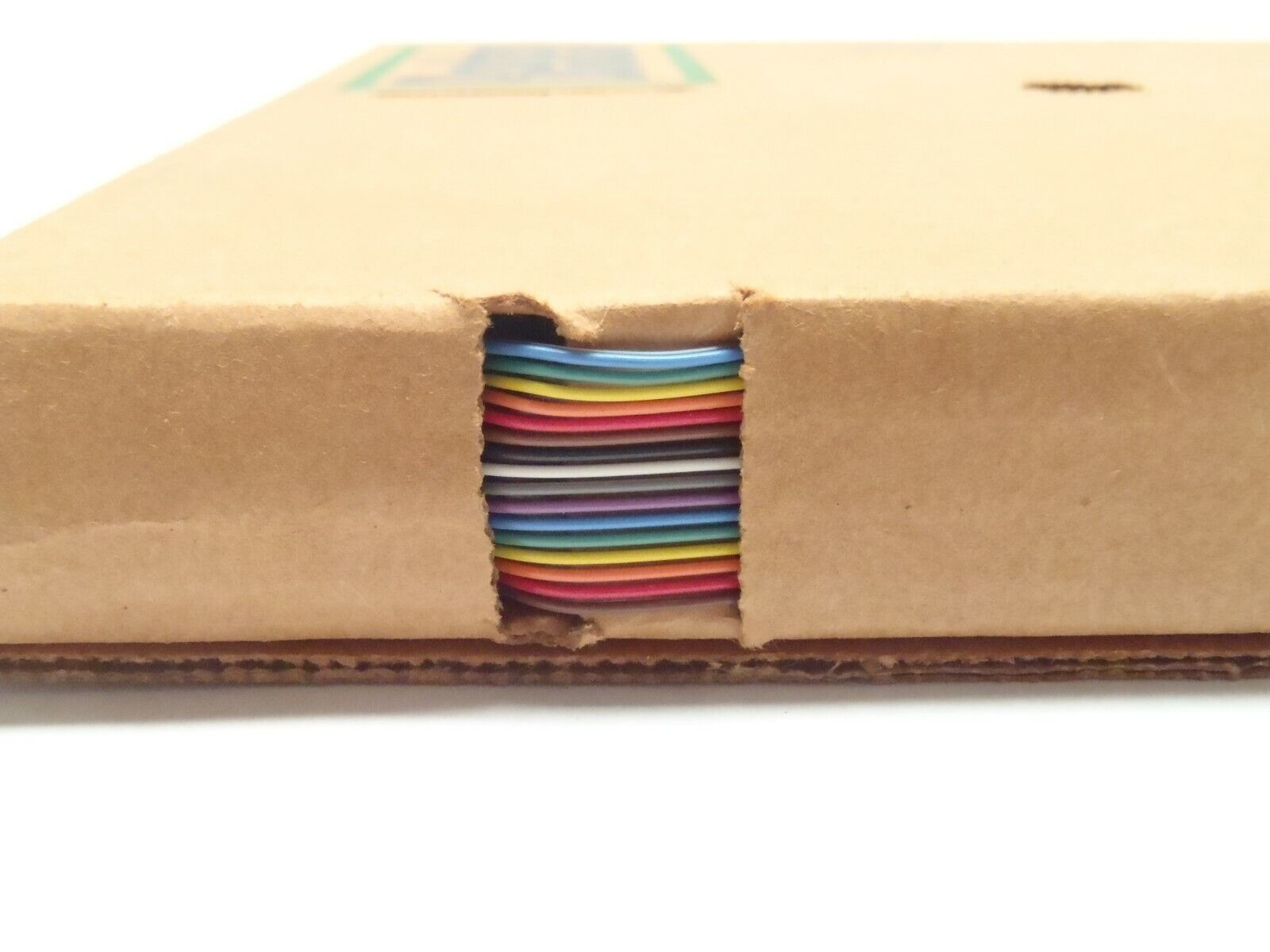 Belden 9R28016 000 Rainbow Ribbon Flat Wire Cable 100Ft 30M 28AWG 7x36 Strand - Maverick Industrial Sales