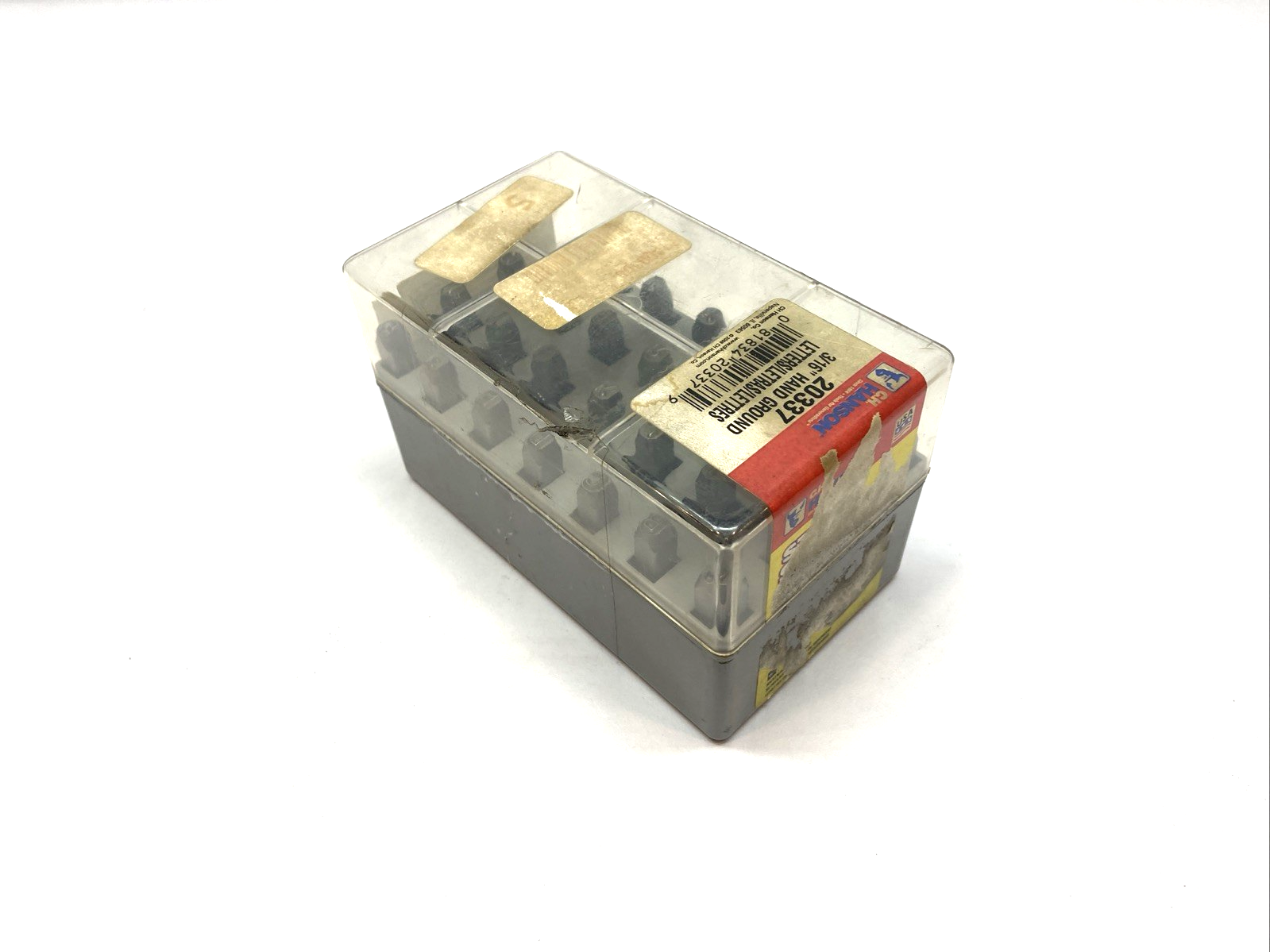 CH Hanson 20337 Letter Steel Stamp Set A-Z 3/16" Hand Ground Letters SET OF 26 - Maverick Industrial Sales