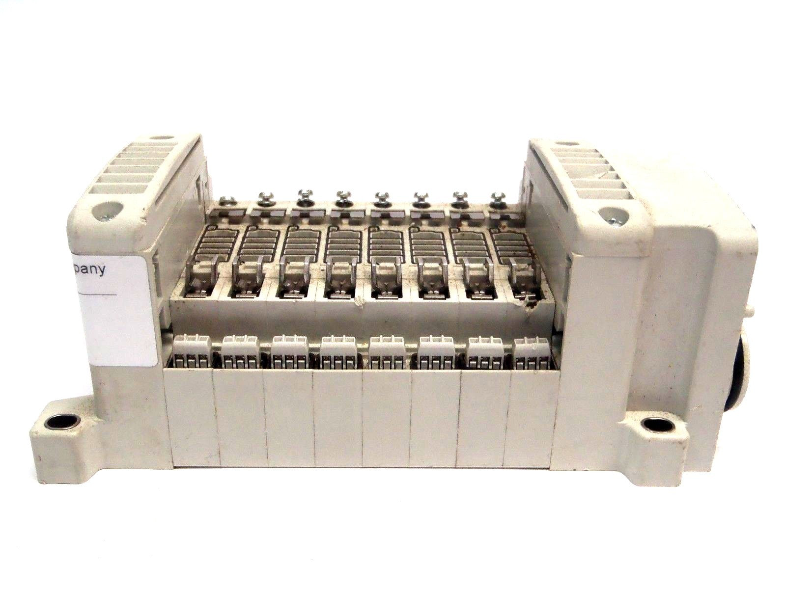 SMC VV5QC11-08N3SD0-S Pneumatic Manifold 8-Station - Maverick Industrial Sales