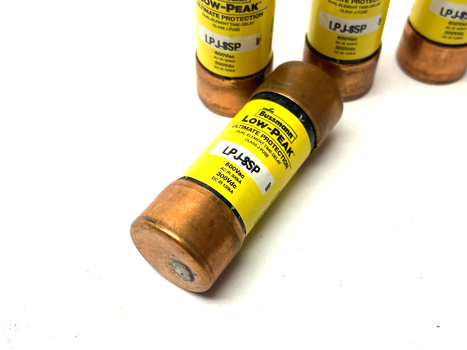 Bussmann LPJ-8SP Low-Peak Time-Delay Dual Element Fuse Class J LOT OF 5 - Maverick Industrial Sales
