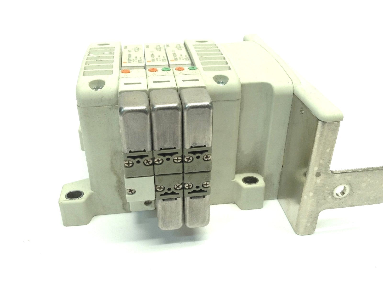 SMC VV5QC11-03N7SD0-S Pneumatic Solenoid Manifold - Maverick Industrial Sales