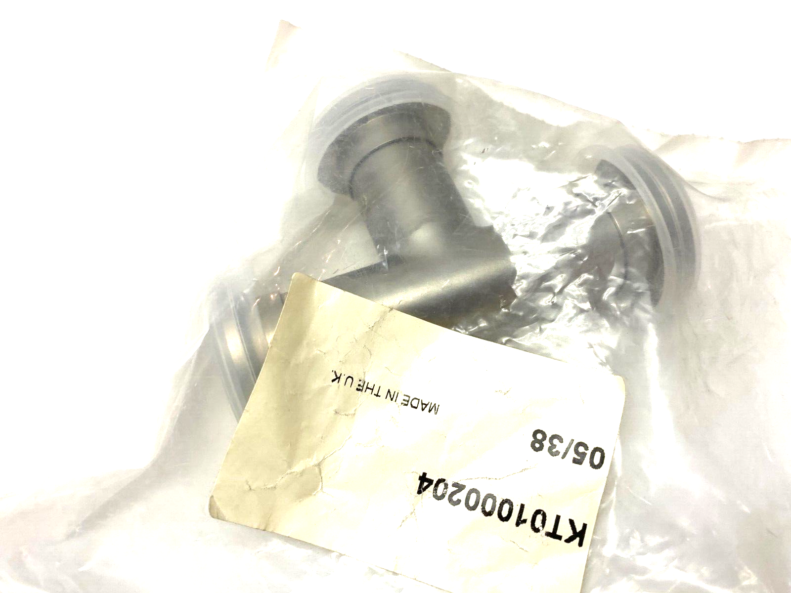 Agilent KT01000204 Stainless Steel Tee Fitting, 2.04" Clearance, NW25 - Maverick Industrial Sales