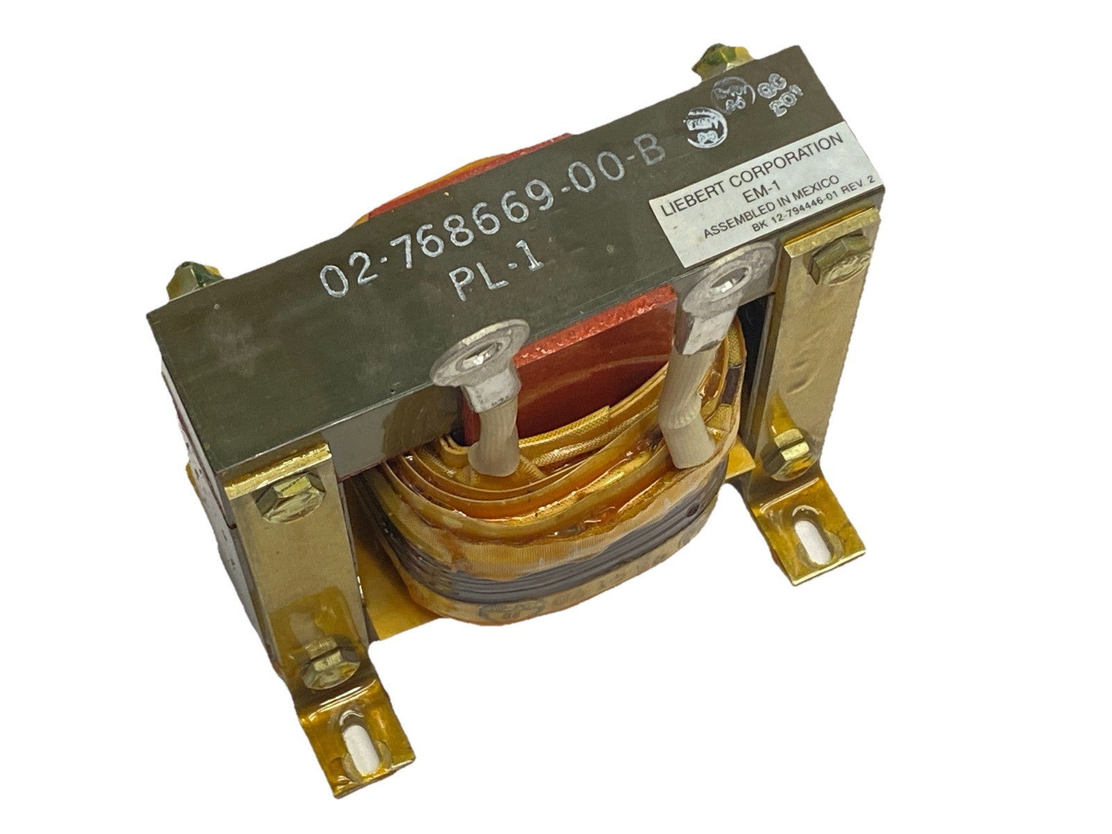 Liebert 02-768669-00-B PL-1 Line Transformer EM-1 12-794446-01 Rev 2 - Maverick Industrial Sales