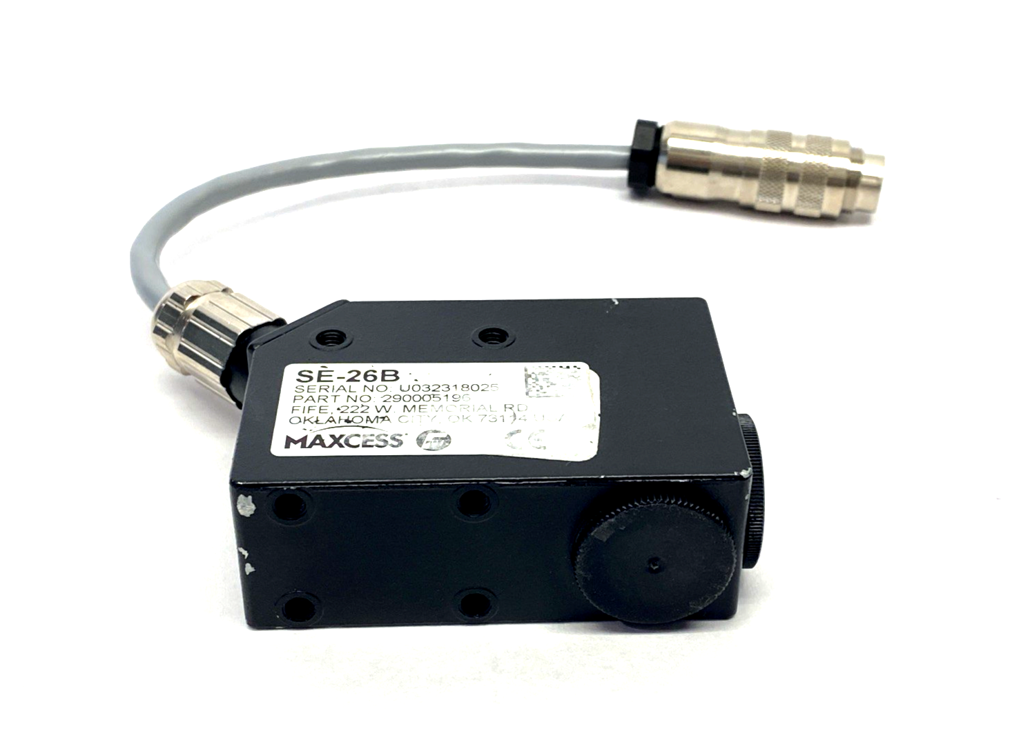 Maxcess SE-26B Line Guide Sensor 290005196 - Maverick Industrial Sales